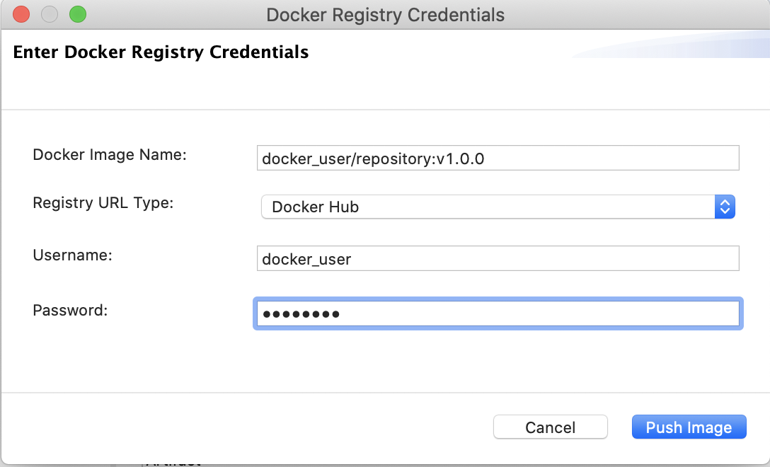 docker registry credentials